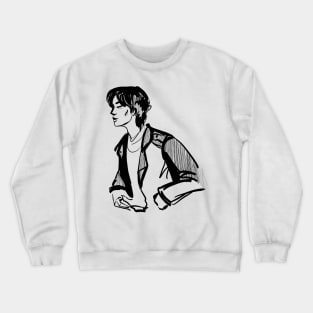 Asian boy Crewneck Sweatshirt